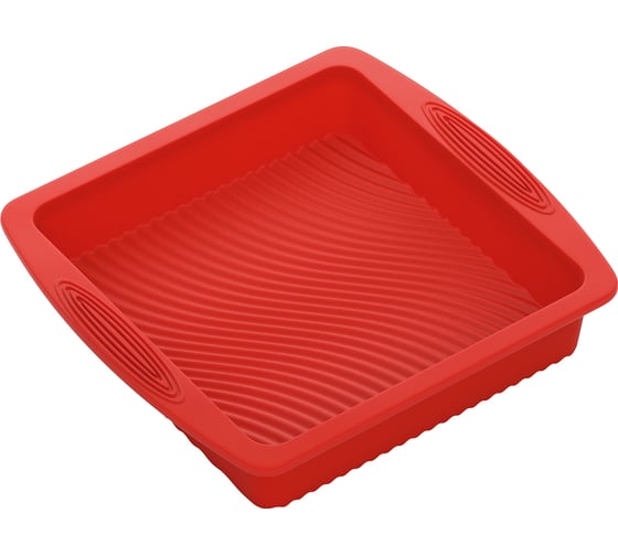 Изображение товара Форма NADOBA MILA для выпечки квадратная, силиконовая, 26x24x5 см, 762013