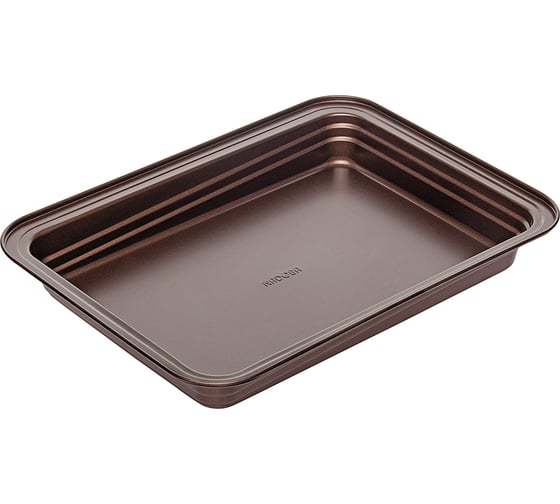 Изображение товара Форма NADOBA LIBA для выпечки прямоугольная, стальная, антипригарная 37х27х5 см, 761114