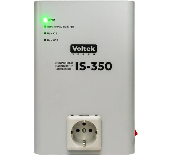 Изображение товара Однофазный стабилизатор напряжения VOLTEKterra VOLTEK VIS-350