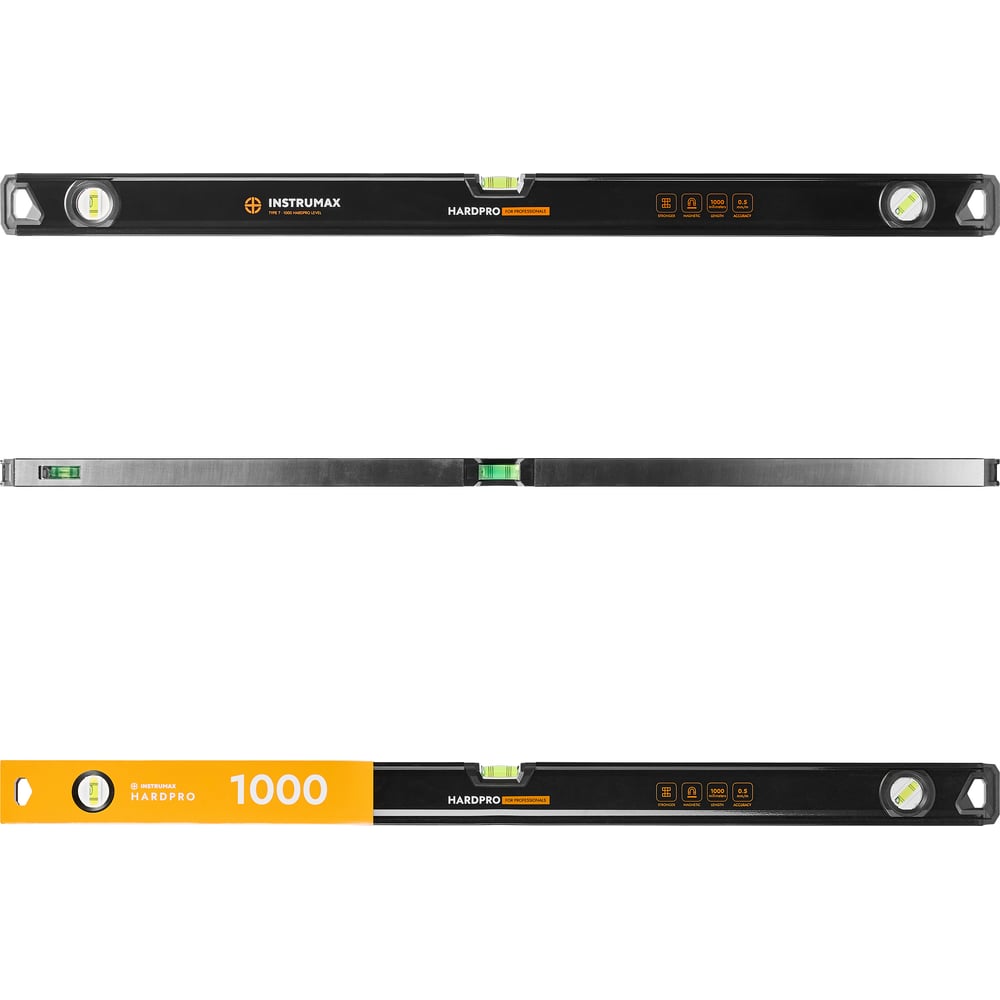 Изображение товара Уровень противоударный, магнитный INSTRUMAX HARDPRO 1000 IM0195