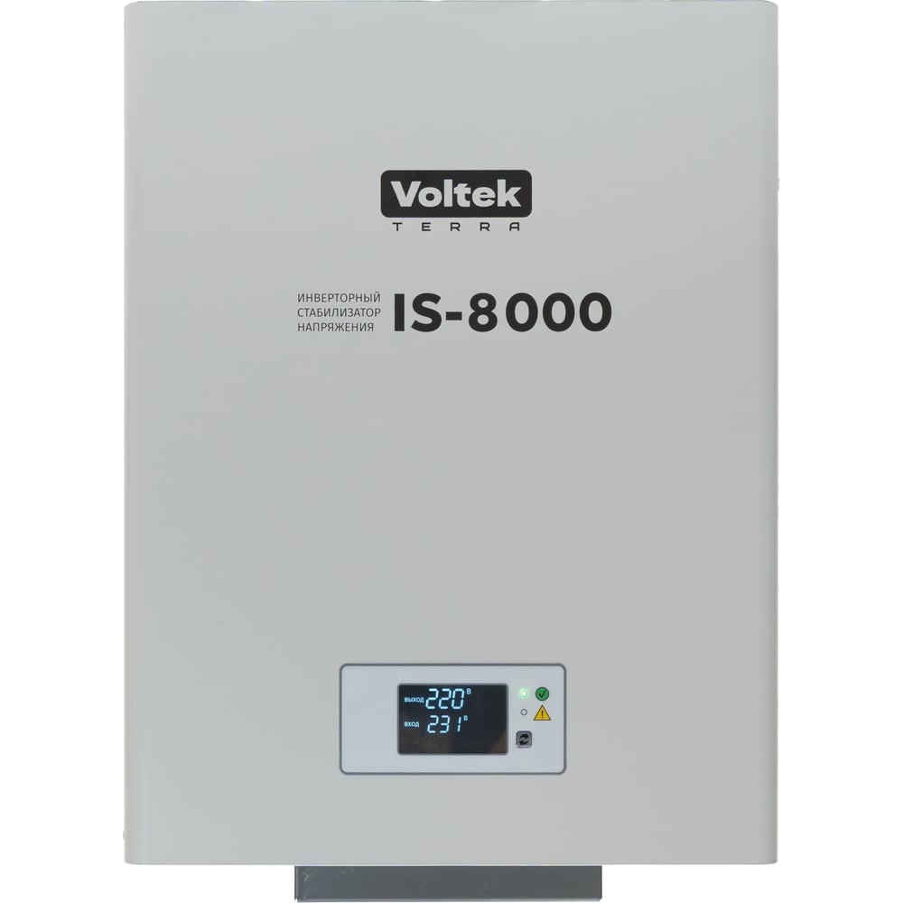 Изображение товара Однофазный стабилизатор напряжения VOLTEKterra VOLTEK VIS-8000