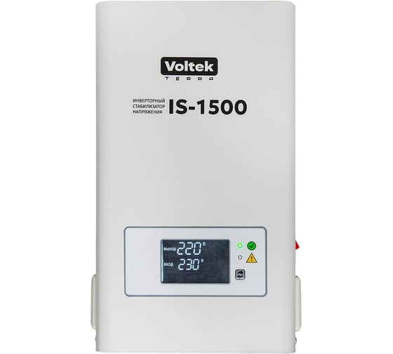 Изображение товара Однофазный стабилизатор напряжения VOLTEKterra VOLTEK VIS-1500