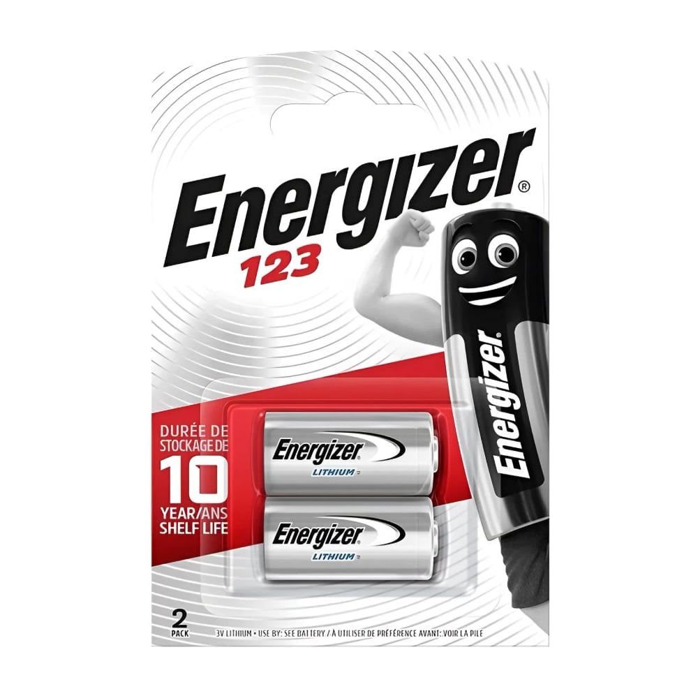 Изображение товара Элемент питания Energizer CR123 2BL