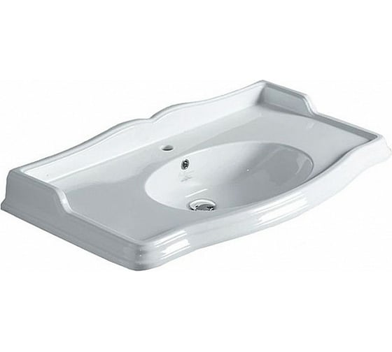 Изображение товара Подвесная раковина SIMAS ARCADE 105x56x26.5, 1 отверстие для смесителя, белый AR 874 bia 1 hole