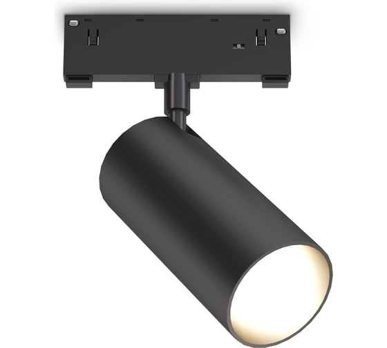 Изображение товара Светильник светодиодный трековый Ambrella Light Magnetic 48V 10мм BK черный IP20 24W 3CCT 3000-6400K D65х140 GL2315