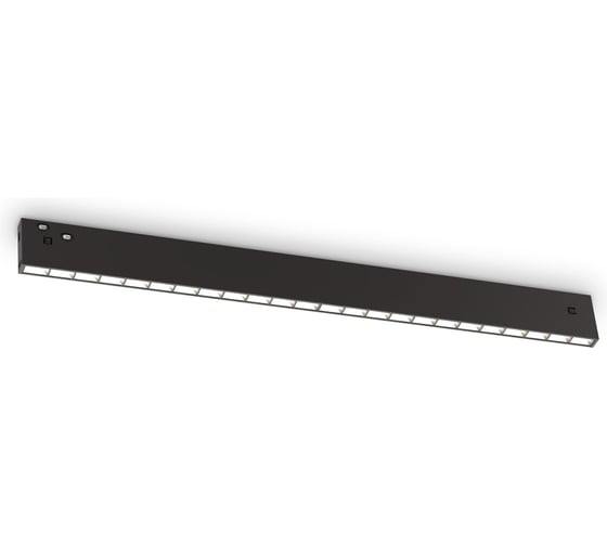 Изображение товара Светильник светодиодный трековый Ambrella Light Magnetic 48V 10мм BK черный IP20 20W 3CCT 3000-6400K 400х10х37 GL2340