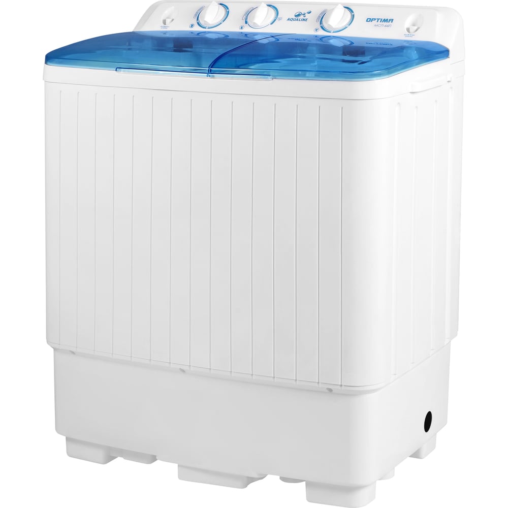 Изображение товара Стиральная машина Optima МСП-66П с вертикальной загрузкой и 2 программами