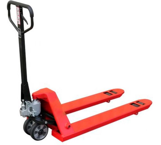 Изображение товара Тележка гидравлическая А5 AC 30 г/п 3000 кг, вилы 1150x550 мм, резиновые колеса 180 мм 1009561