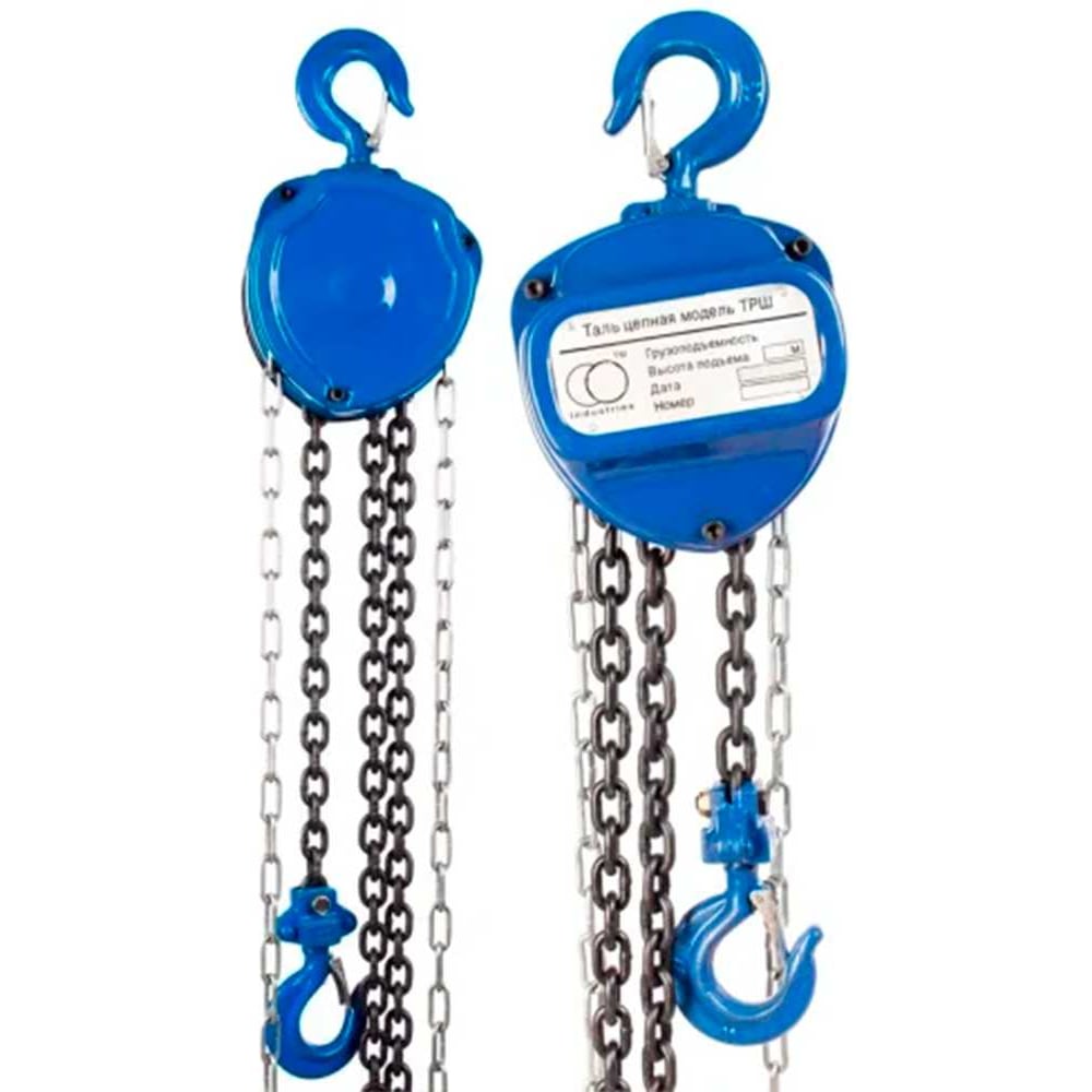 Изображение товара Таль ручная A5 бытовой 6 м 500 кг без рычага