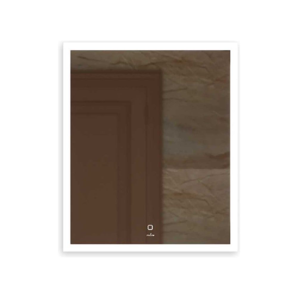 Изображение товара Зеркало MIXLINE Норма ЭКОНОМ 500_600 ШВ сенсорный выкл, светодиодная подсветка, универс.крепеж 558701