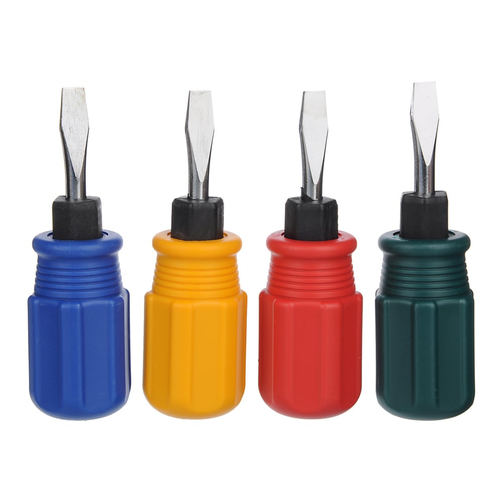 Изображение товара Отвертка ЕРМАК 2 в 1 6x38 мм с фиксатором, 4 цвета