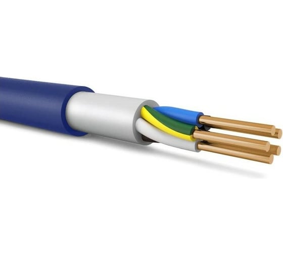 Изображение товара Кабель ВВГнгА-LS Русский Свет 5x2.5 ОК N PE 0.66кВ упаковка 100м Энергокабель ЭК000093017