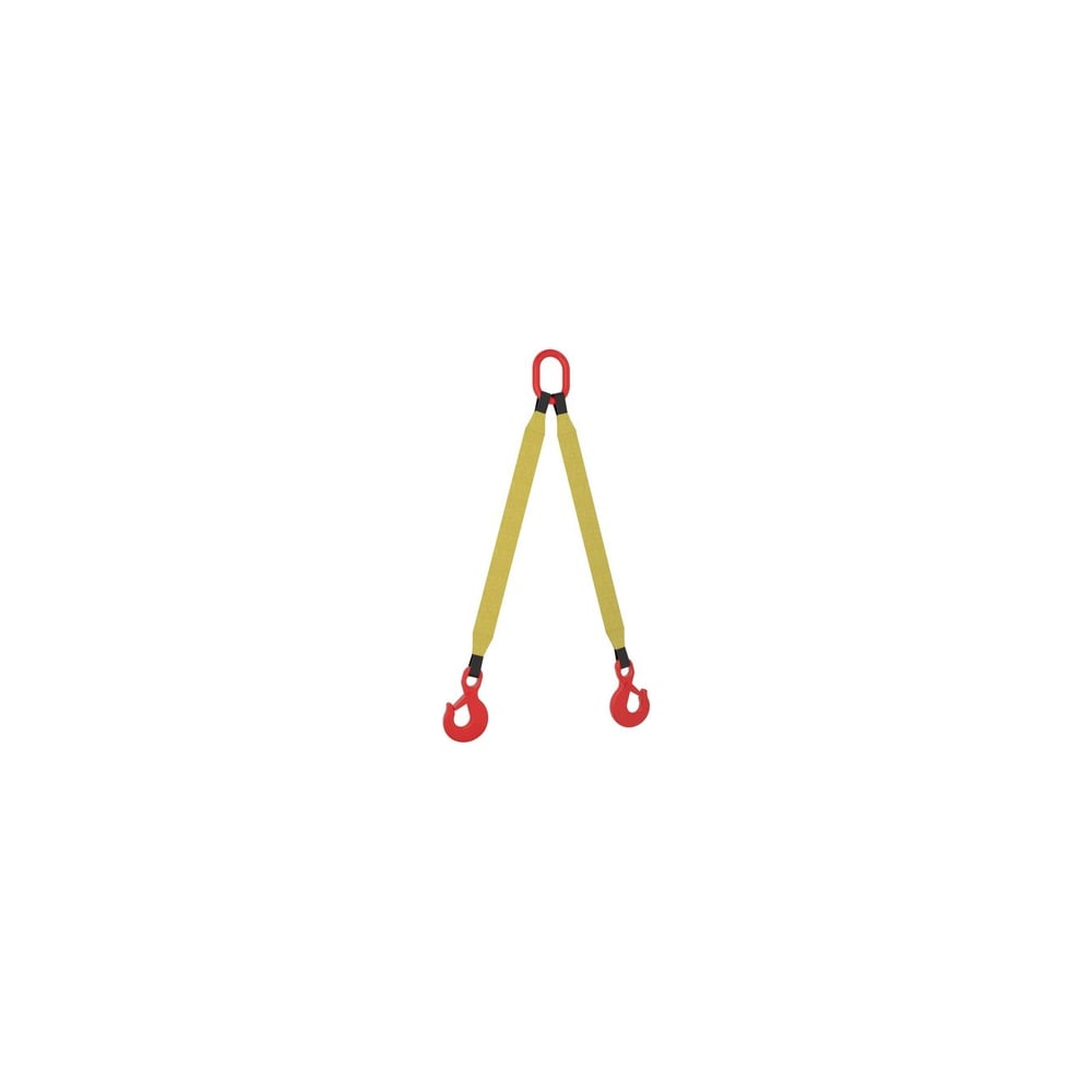Изображение товара Строп текстильный ЗСК 2 СТ 4,0 т / 1500 мм с крюками