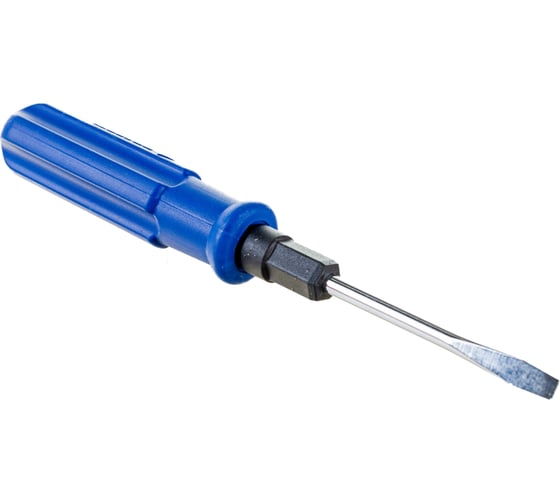 Изображение товара Отвертка ЕРМАК 2 в 1, 5*65мм с мет. фиксатором, 4 цвета 651-976