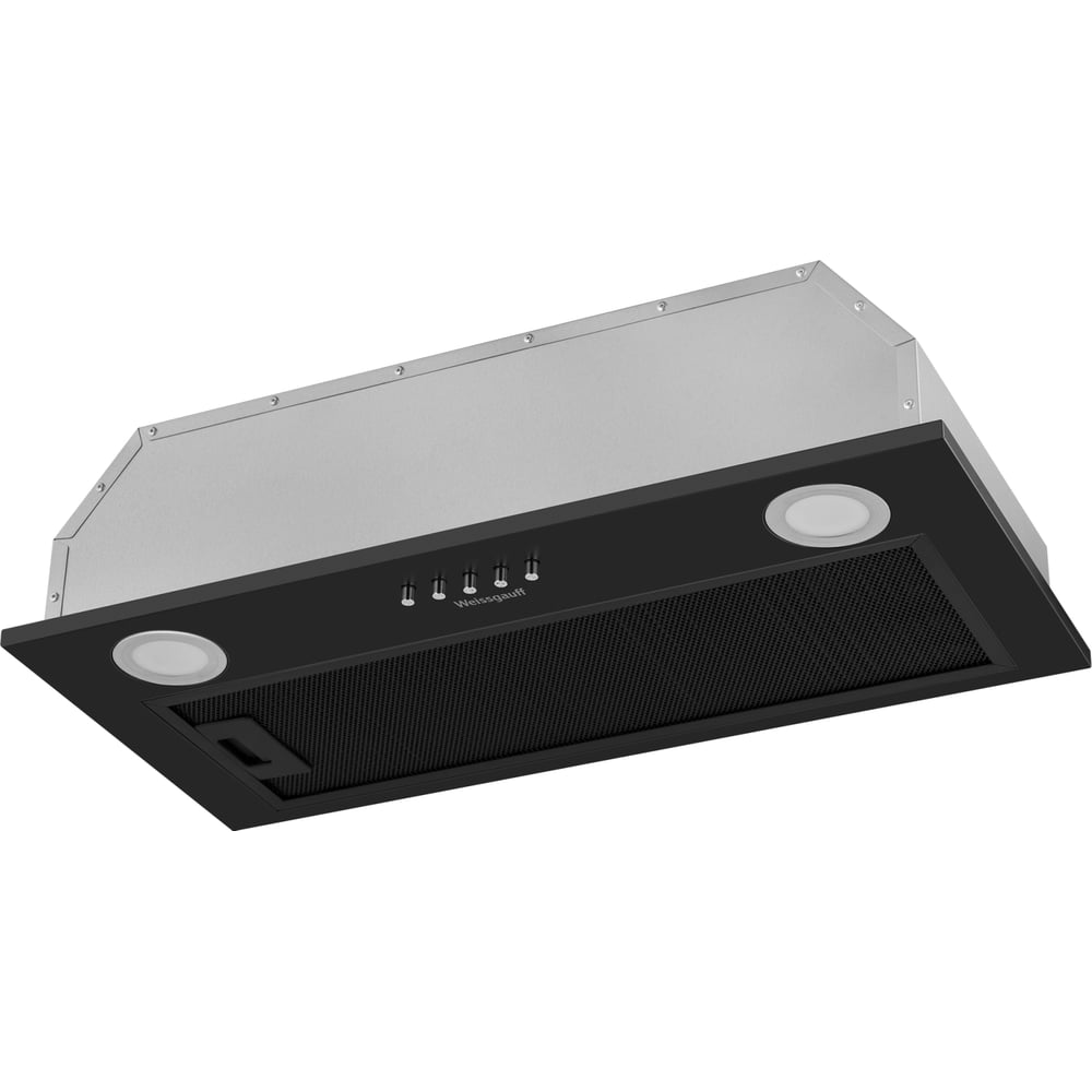 Изображение товара Вытяжка Weissgauff BOX 600 Black Edition с фильтром и рециклом 600 м³/ч Изображение товара Вытяжка Weissgauff BOX 600 Black Edition с фильтром и рециклом 600 м³/ч
