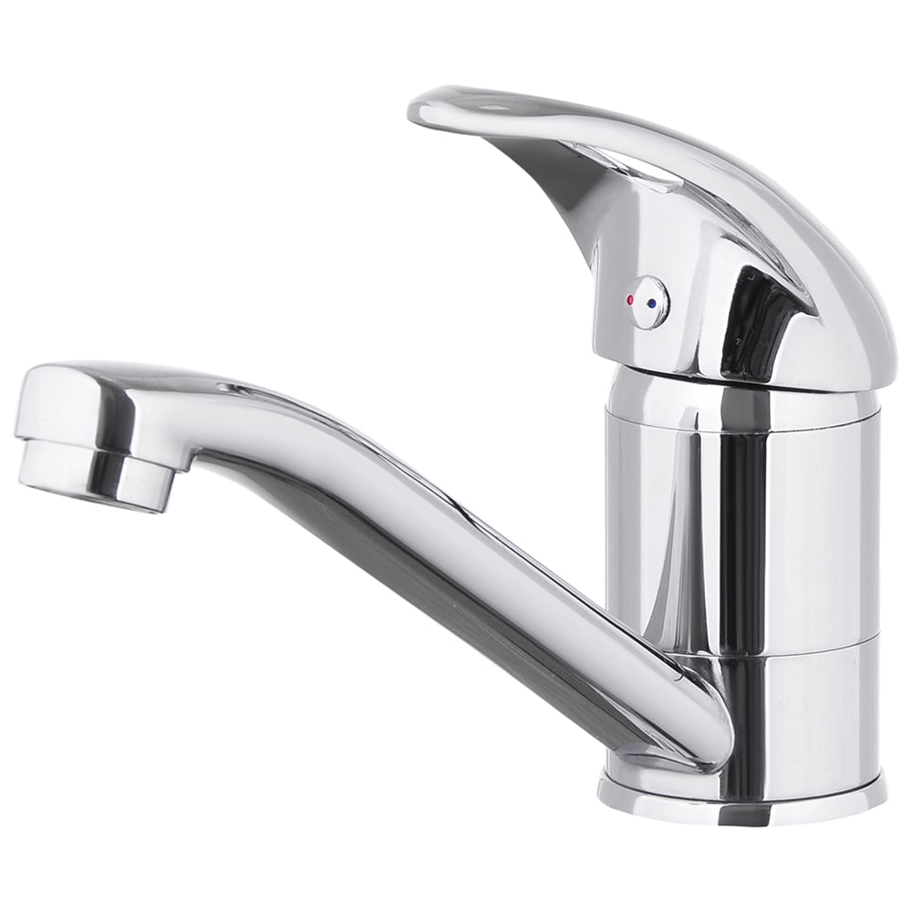 Изображение товара Смеситель SMT SM406-04C для кухни с однорычажным управлением и поворотным изливом