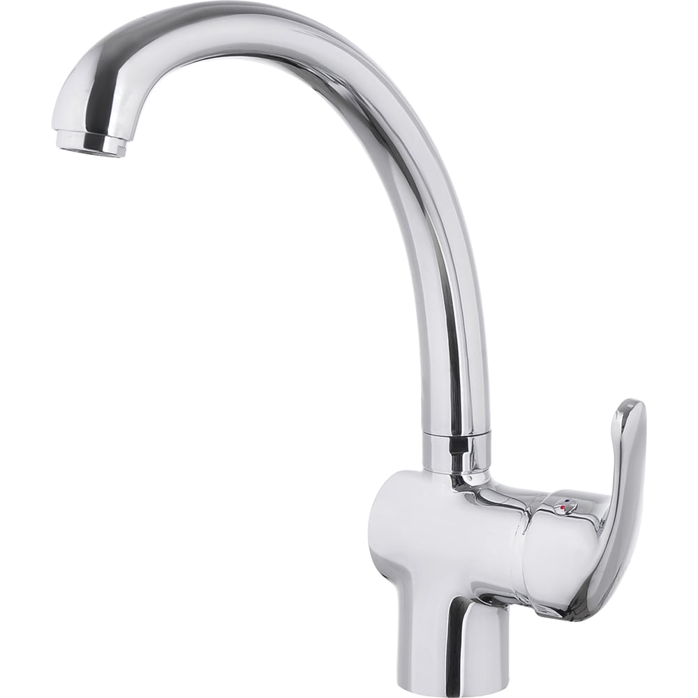 Изображение товара Смеситель SMT SM12H для кухни, однорычажный, хром-латунь, классический