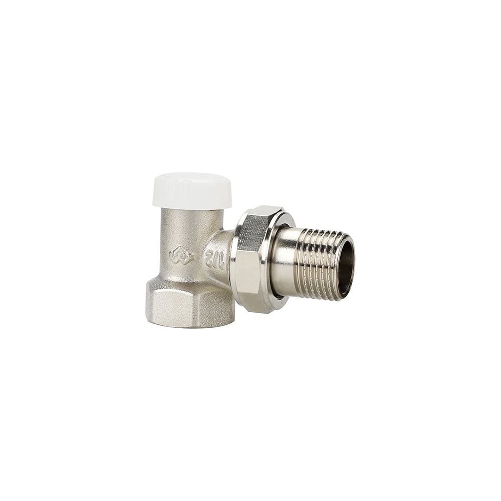 Изображение товара Запорный радиаторный клапан Varmega угловой 1/2 VM10201