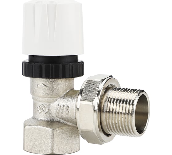 Изображение товара Термостатический радиаторный клапан угловой Varmega 3/4 VM10403