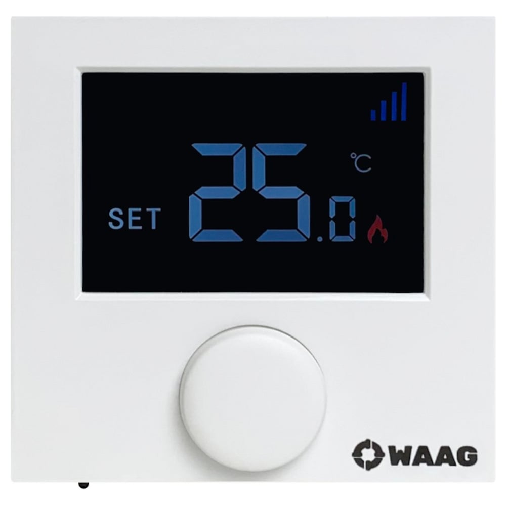 Изображение товара Термостат WAAG WG.AC712.W.0 WI-FI 220В с подсветкой и программированием