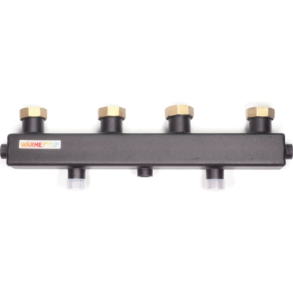 Изображение товара Коллектор с гидроразделителем Warme WKSG.35 Вулкан на 2 контура с накидными гайками с настенными кронштейнами WKSG.35.F.2.KR Изображение товара Коллектор с гидроразделителем Warme WKSG.35 Вулкан на 2 контура с накидными гайками с настенными кронштейнами WKSG.35.F.2.KR