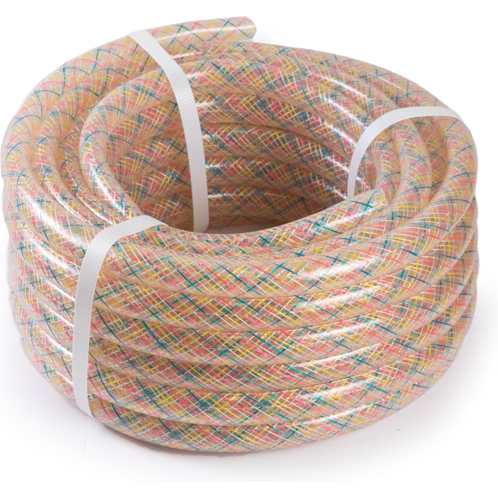 Изображение товара Шланг ПВХ армированный A-plus Радуга 3/4 т.с.1,9мм(бухта 20) 4631162166134 Изображение товара Шланг ПВХ армированный A-plus Радуга 3/4 т.с.1,9мм(бухта 20) 4631162166134