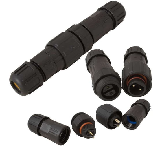 Изображение товара Разъем RUICHI SZC-188A-2P IP68 (250V 10A) 106765