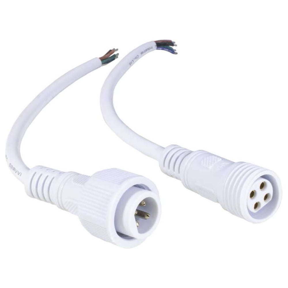 Изображение товара Разъем RUICHI 4pin WP L=40, D=18мм, 4х0.5мм2 104627