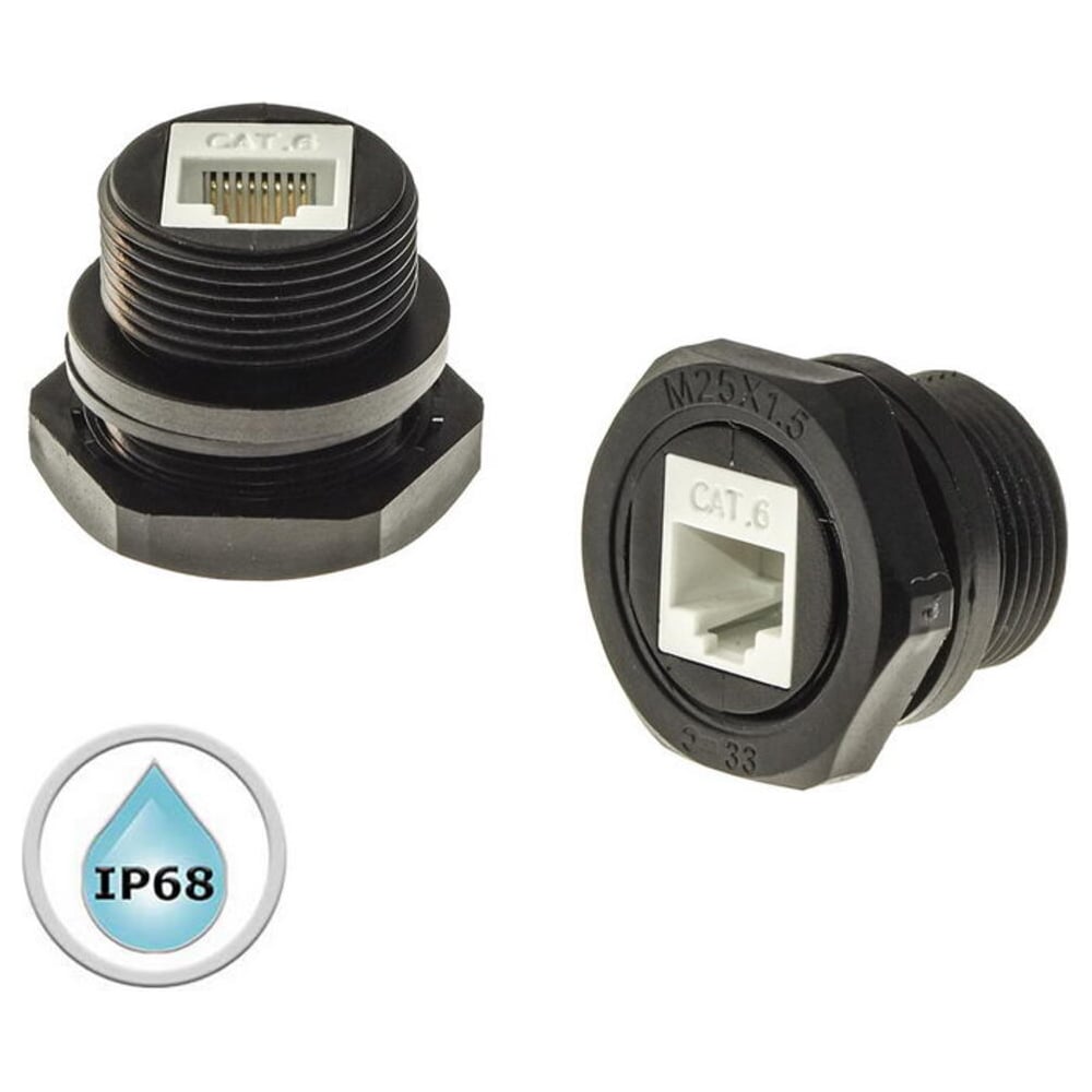 Изображение товара Разъем RJ45M25Z0-6A герметичный