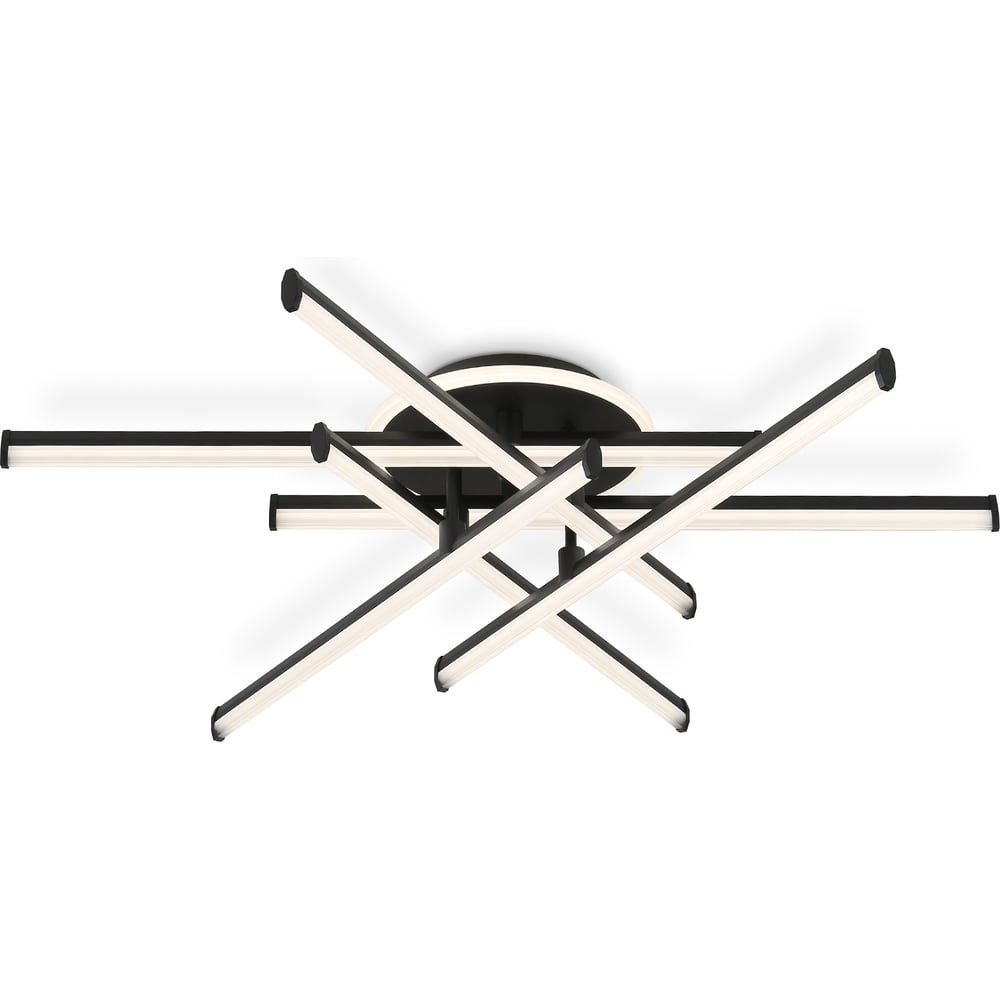 Изображение товара Светильник светодиодный потолочный Ambrella Light BK черный 97W 3000K-6400K 805х760х170 (ПДУ ИК) FL6252