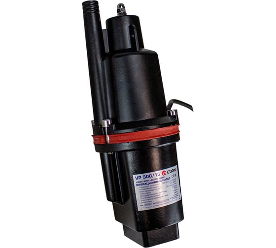 Изображение товара Насос вибрационный Edon VP 300/15 (300 Вт, произ-ль 25л/мин, напор 60м, кабель 15м, верхн.забор) 50011