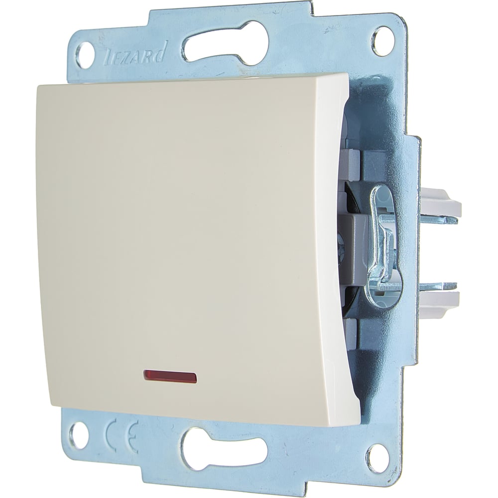 Изображение товара Выключатель с подсветкой Lezard ASTI жемчужно-белый перламутр, механизм 7081-3088-111 Изображение товара Выключатель с подсветкой Lezard ASTI жемчужно-белый перламутр, механизм 7081-3088-111