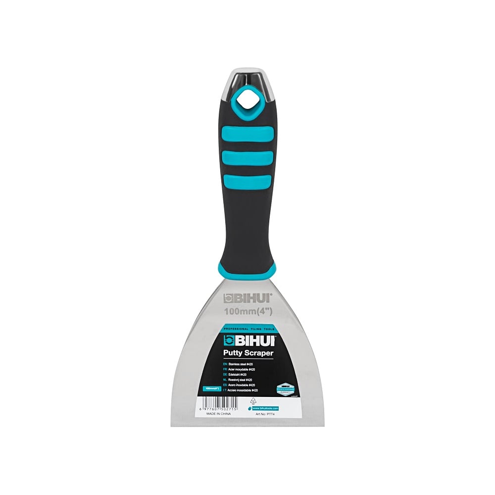 Изображение товара Шпатель BIHUI 4 PTT4 из нержавеющей стали, 100 мм