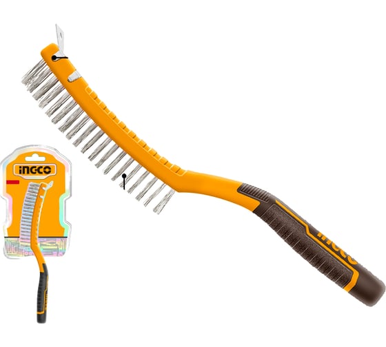 Изображение товара Проволочная щетка INGCO 340 мм (12/72) HKTWB3403