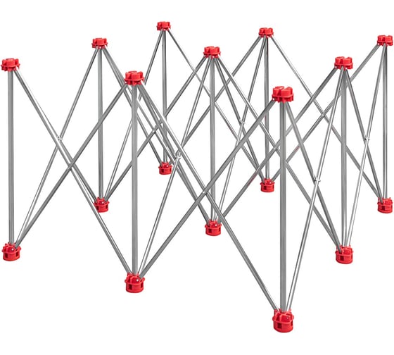 Изображение товара Подстолье складное DLT Сороконожка, 1,2м_1,2м, нержавейка, версия Lite 3888