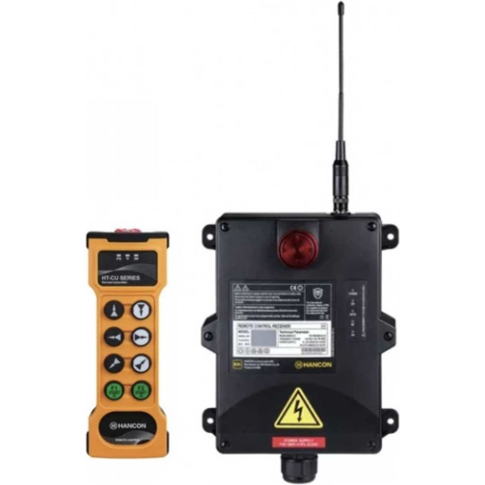 Изображение товара Промышленное радиоуправление HANCON Hancon, 8 двухскоростных кнопок HT-CU-8D Изображение товара Промышленное радиоуправление HANCON Hancon, 8 двухскоростных кнопок HT-CU-8D