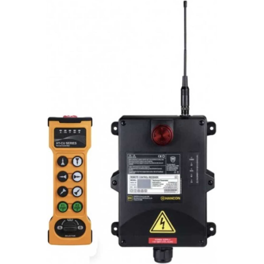 Изображение товара Промышленное радиоуправление HANCON Hancon, 8 двухскоростных кнопок, переключатель устройства HT-CU-8D PRO
