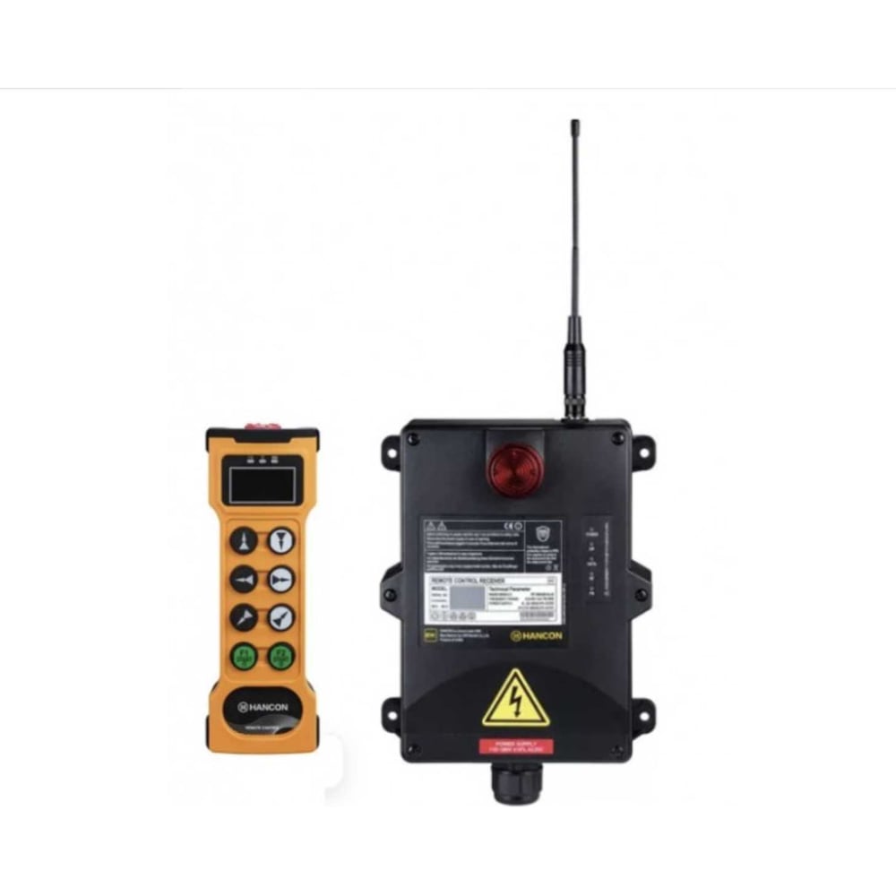 Изображение товара Промышленное радиоуправление HANCON Hancon, 8 двухскоростных кнопок, дисплей HT-CU-8D MATE