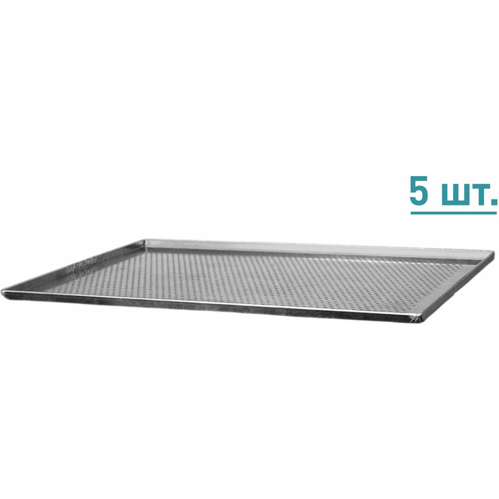 Изображение товара Противень Mecon ПДВ 600x400x10 нержавеющая сталь с бортиками Изображение товара Противень Mecon ПДВ 600x400x10 нержавеющая сталь с бортиками