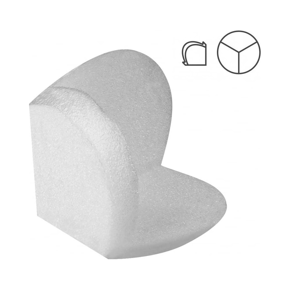 Изображение товара Уголок 3D ИЗОКОМ 100-10 Вспененный полиэтилен