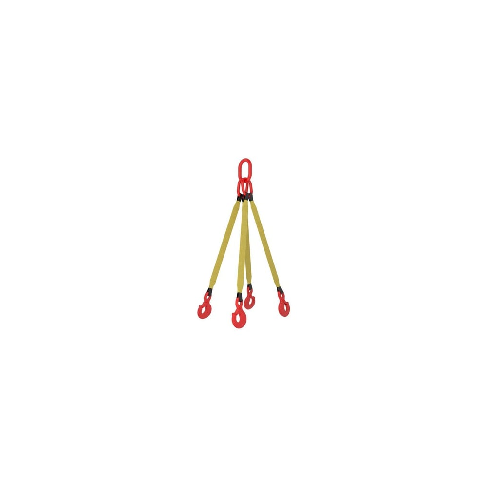 Изображение товара Строп текстильный ЗСК 4СТ 2,0 т / 3 м с крюками