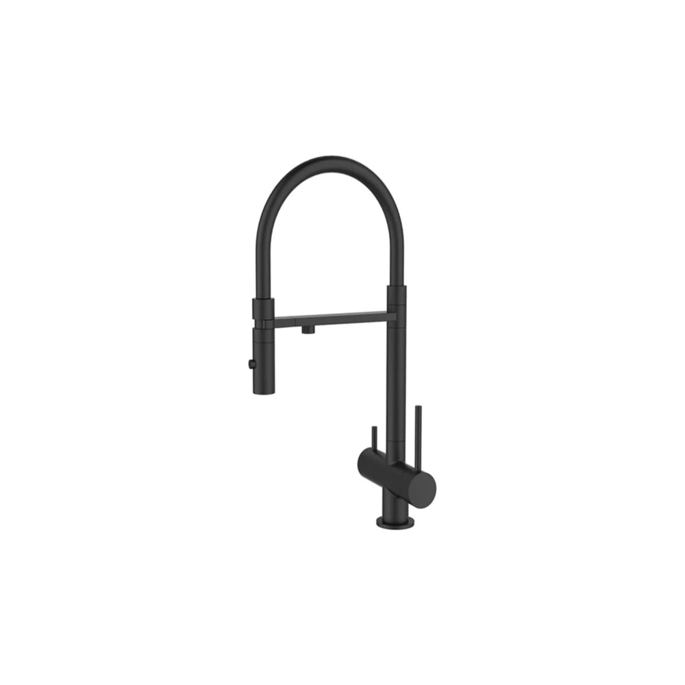 Изображение товара Смеситель DQ DA1462505Black для кухни с фильтром