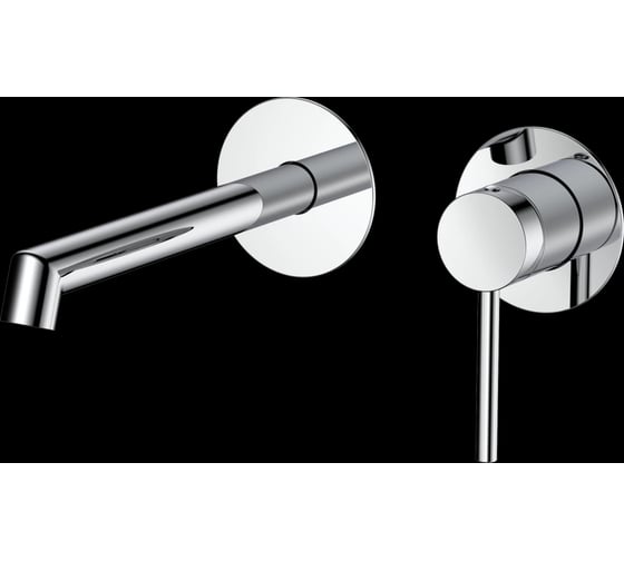 Изображение товара Смеситель для раковины DQ DQ Stuttgart встраиваемый настенный хром DA1774401