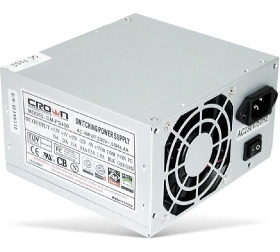 Изображение товара Блок питания CROWN MICRO CM-PS400W CM000000002