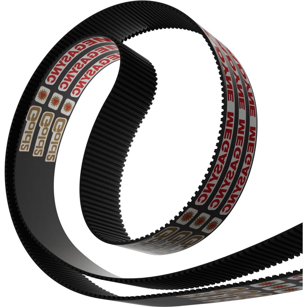 Изображение товара Зубчатый ремень Megadyne GLD8 352 10 мм. Прочное сцепление, маслостойкость