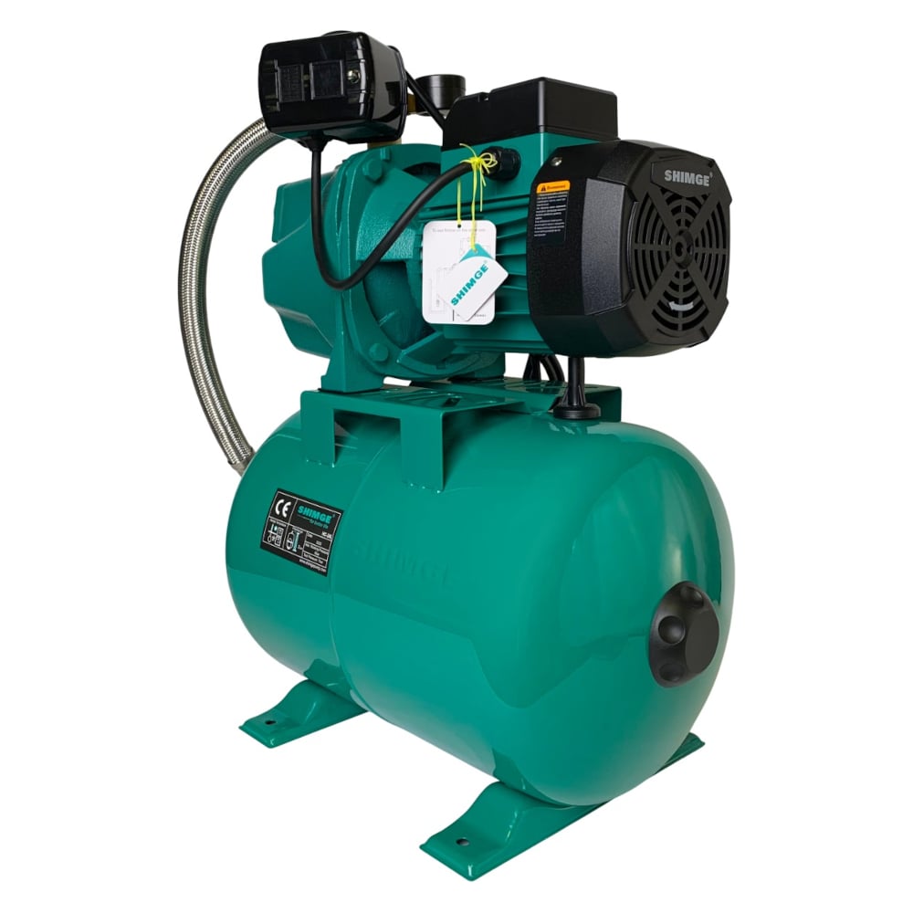 Изображение товара Установка насосная повышения давления SHIMGE JET-L1 550 +24L (1х220В; 0,55кВт) 10150100265