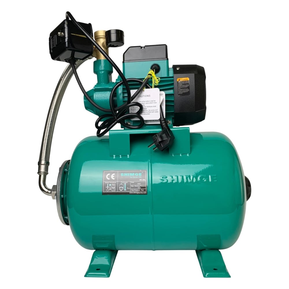 Изображение товара Установка насосная повышения давления  QB 60G1 +24L (1х220В; 0,37кВт) SHIMGE 10140100118