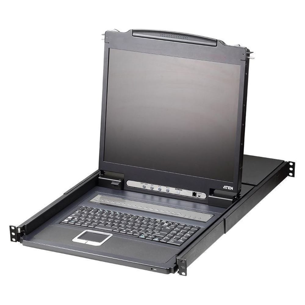 Изображение товара КVM-переключатель ATEN CL1316N-ATA-RG с LCD/ЖК консолью 19" 16 портов