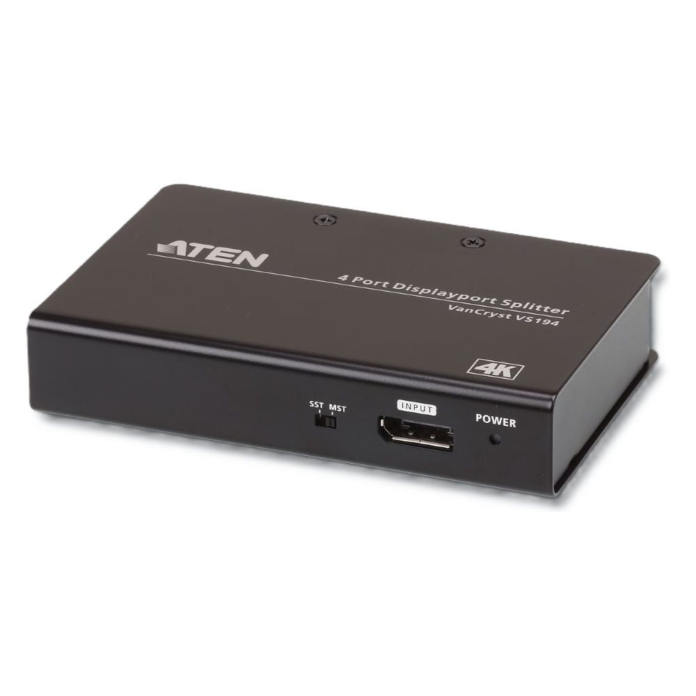 Изображение товара Разветвитель ATEN VS194-AT-G 4-портовый DisplayPort 4K
