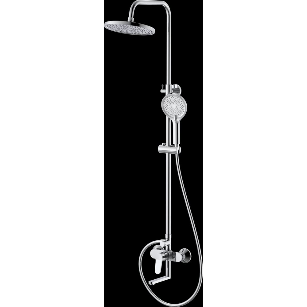 Изображение товара Душевая система со смесителем DQ Leipzig хром DA1763701